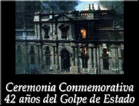 CEREMONIA DE CONMEMORACIÓN EN QUILICURA AL CUMPLIRSE 42 AÑOS DEL GOLPE DE ESTADO
