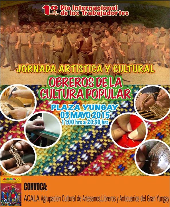 ACTIVIDAD ARTISTICA Y CULTURAL. OBREROS DE LA CULTURA POPULAR