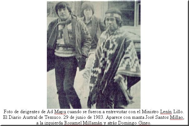 Dictadura militar y movimiento mapuche en Chile