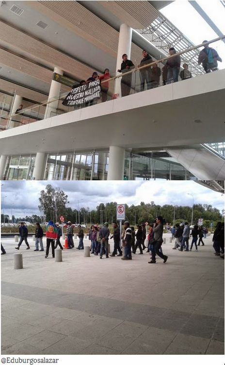 La comunidad mapuche Trapilhue se toma aeropuerto de La Araucanía