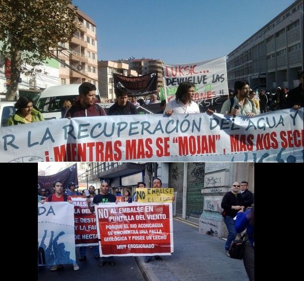 Marcha por el Agua y la Vida: Organizaciones exigen reforma al Código de Aguas