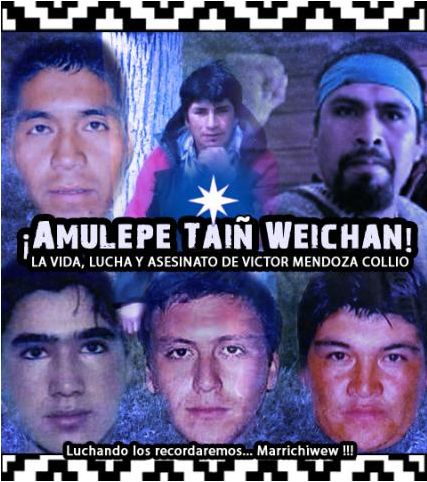VIDEO: ¡Amulepe taiñ Weichan! - LA VIDA, LUCHA Y ASESINATO DE VICTOR MENDOZA COLLIO