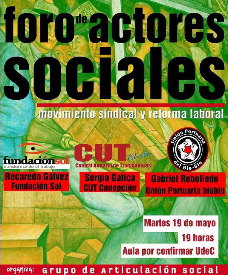 Concepción :  Movimiento sindical y reforma laboral