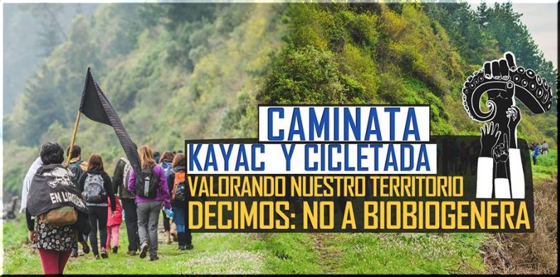 Tercera Caminata por la Defensa de la Bahia de Concepción (Caminata + Cicletada + Travesía Marítima)