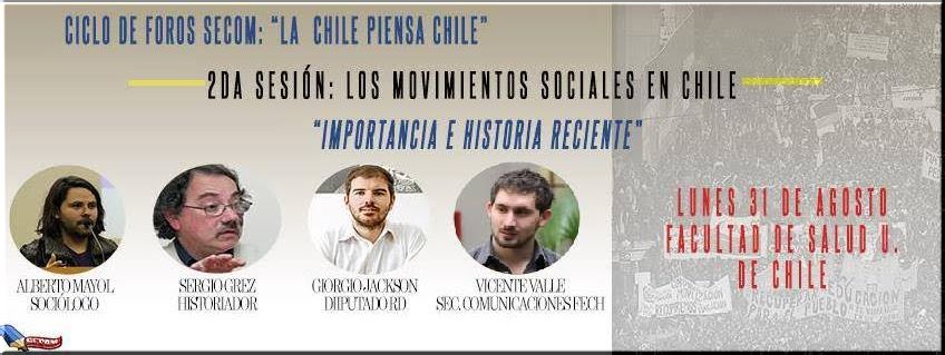 Foro  Movimientos sociales en Chile: Importancia e historia reciente
