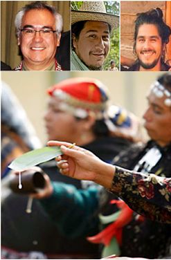 Conferencia con los investigadores Mapuche Herson Huinca Piutrin y Milton Almonacid Almonacid