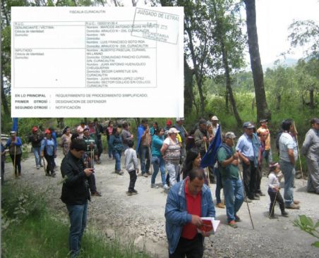 Curacautín: Criminalizan a comuneros Mapuche defensores del territorio por amenaza hidroeléctrica 