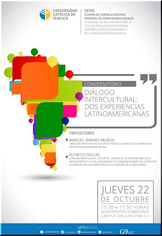 Chile, Temuco:  Diálogo intercultural  conversatorio