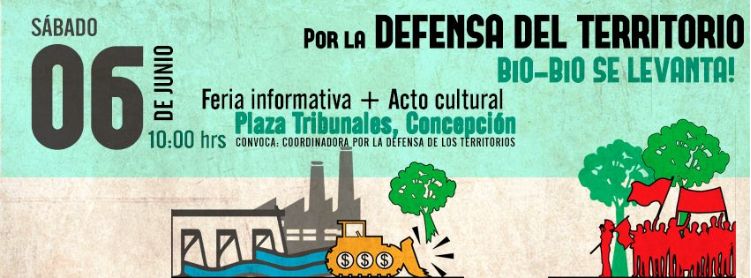 Por la DEFENSA del TERRITORIO  BIO-BIO   SE LEVANTA!!
