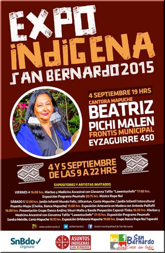 Chile, San Bernardo: EXPO Indigena San Bernardo 2015