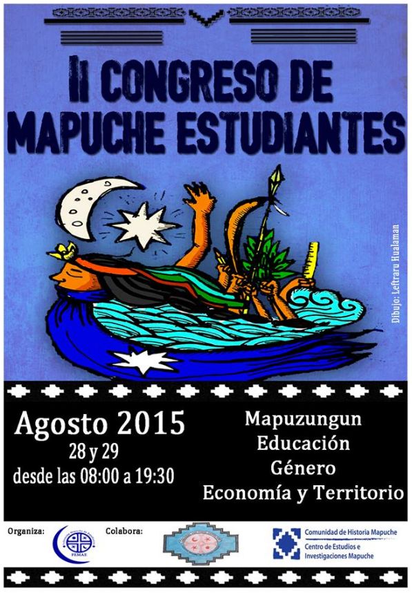 Temuco, Wallmapu : II Congreso de Estudiantes Mapuche