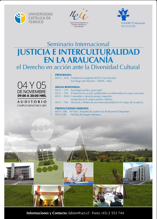 Seminario Internacional Justicia e interculturalidad en la Araucanía