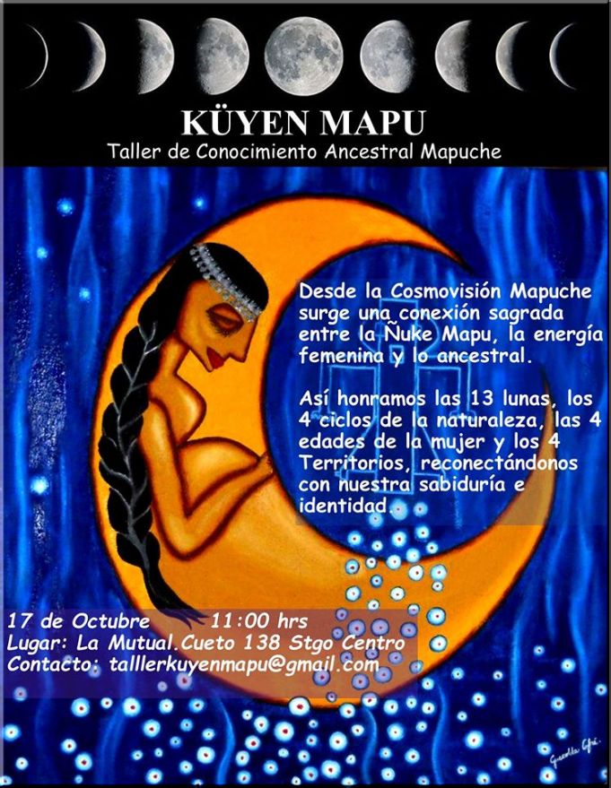 Chile,Santiago: Kuyen Mapu. Taller de Conocimiento Ancestral Mapuche