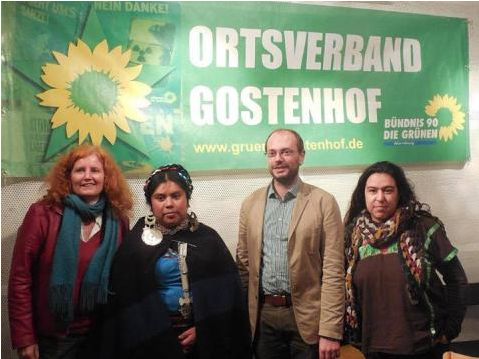 Lonko Juana Cuante visita Europa para denunciar invasión y destrucción de espacios sagrados williche
