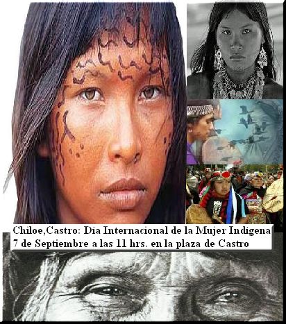 Chiloe,Castro: Día Internacional de la Mujer Indígena - Chilwe Willi Lafken Mapu