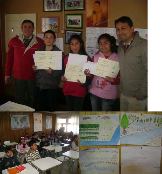 Niños/as y jóvenes de Curacautín y Lonquimay participan en iniciativas sobre el agua, medio ambiente
