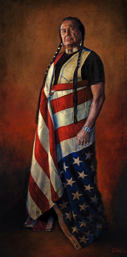 Russell Means guerrero del arco iris