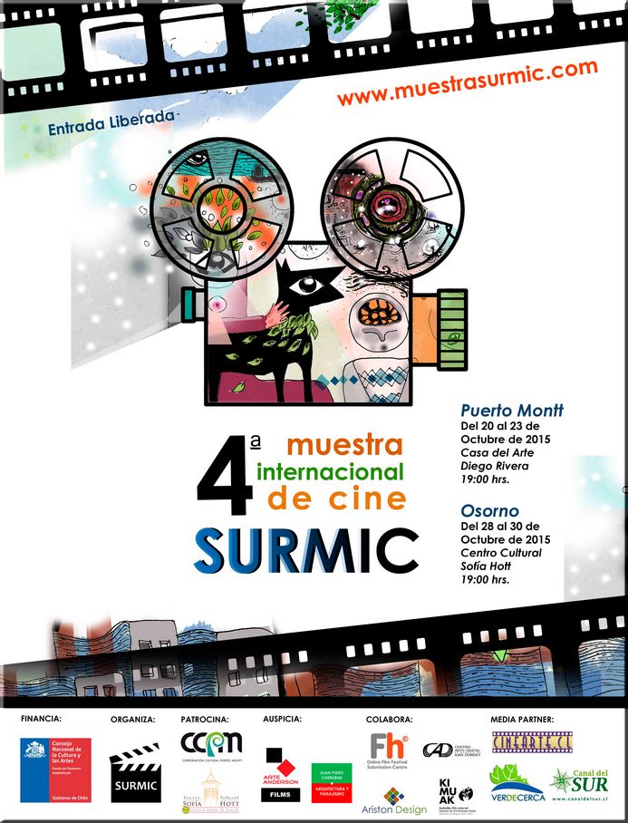ABIERTA CONVOCATORIA PARA PARTICIPAR EN LA 4ª MUESTRA INTERNACIONAL DE CINE SURMIC 2015  