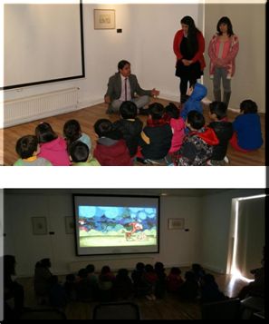 XIV MUESTRA AUDIOVISUAL INFANTIL SOBRE PUEBLOS ORIGINARIOS SE EXHIBE EN CASA AZUL DEL ARTE 