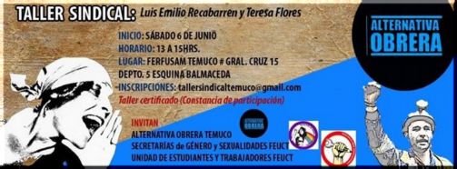 TEMUCO: Taller Sindical de Alternativa Obrera