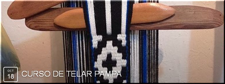 Chile,Santiago: CURSO DE TELAR PAMPA o TUBULAR