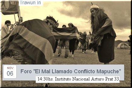 Chile, Santiago Foro: El Mal Llamado Conflicto Mapuche