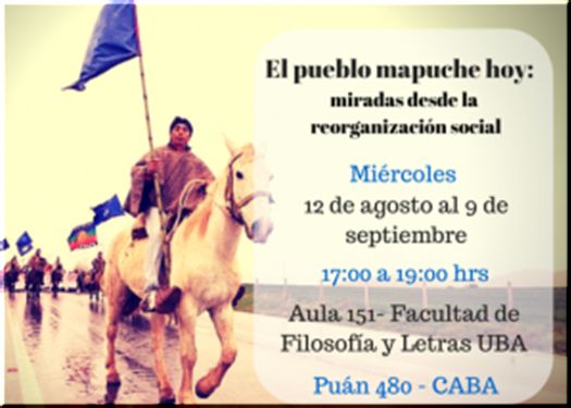 Argentina, Buenos Aires: El pueblo mapuche hoy, miradas desde la reorganización social 