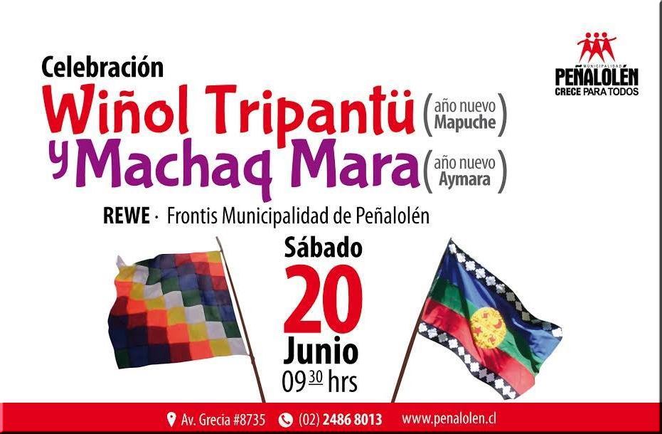 Wiñol Tripantu y Machaq Mara