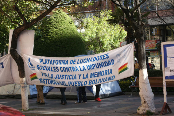 Contra la corrupción institucionalizada, firmeza en la lucha