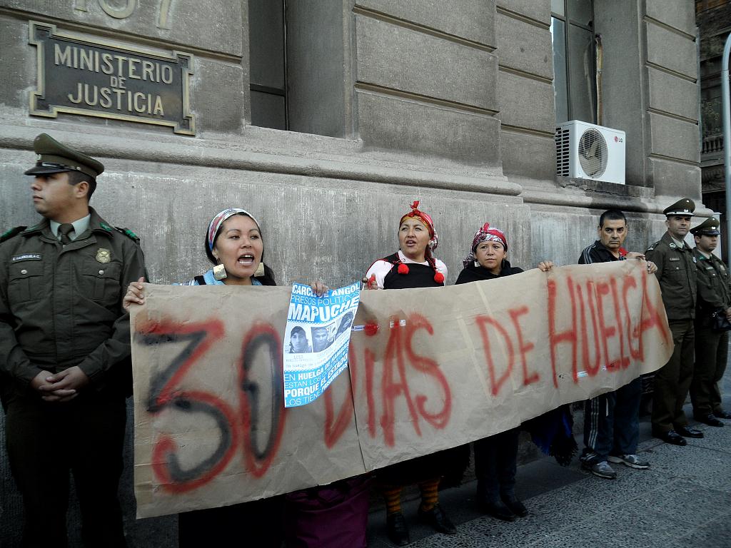No se resuelven demandas de prisioneros políticos mapuche en huelga de hambre