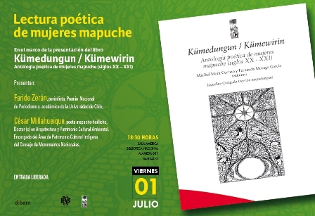 Antología de Poetas Mujeres Mapuche Küme Dungun/Küme Wirin