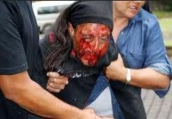 Violento ataque a familias mapuches