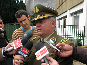 Organización mapuche solicita al intendente destituir al general de Carabineros Iván Bezmalinovic