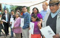 Parten obras de mitigación indígena 