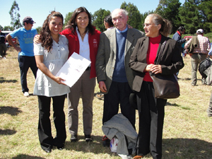 Finalmente comunidades de Quepe-Pelales recibieros sus subsidios