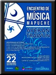 Cautin, Galvarino :Primer encuentro de música mapuche  Ayekan Trawvn