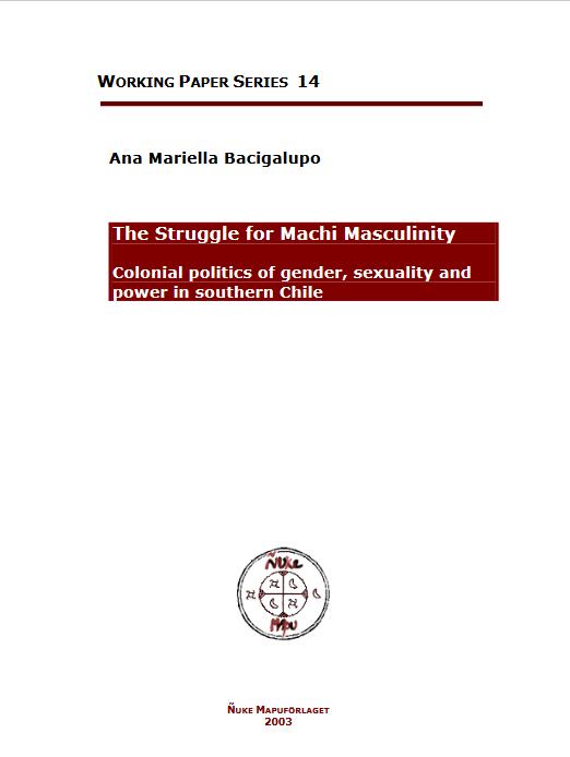 The Struggle for Machi Masculinity