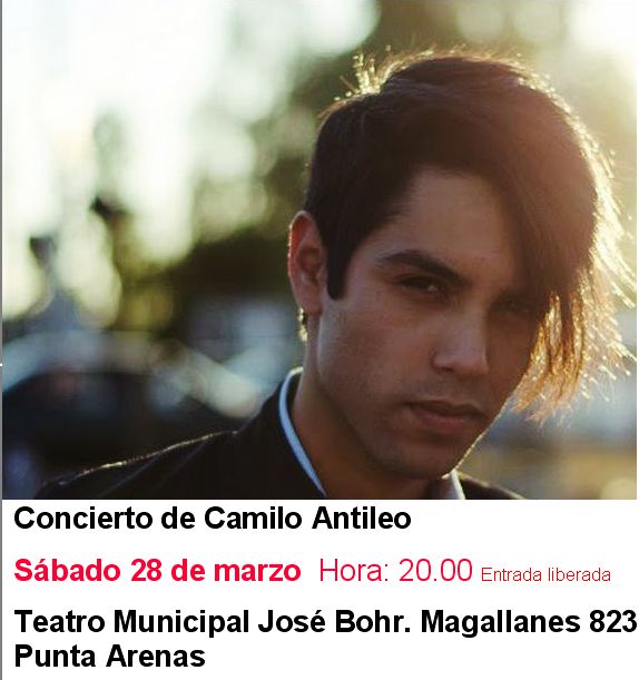 Concierto del cantautor  Camilo Antileo   
