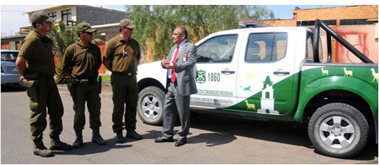 Patrullas de atención indígena de Carabineros