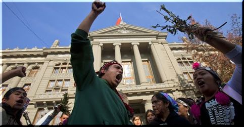 Convocan actos en contra de represión de causa mapuche