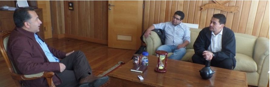 Aborda Situación Regional de Pueblos Originarios con Director Nacional de Conadi