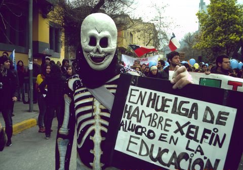 El movimiento estudiantil chileno