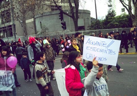 Il movimento studentesco cileno