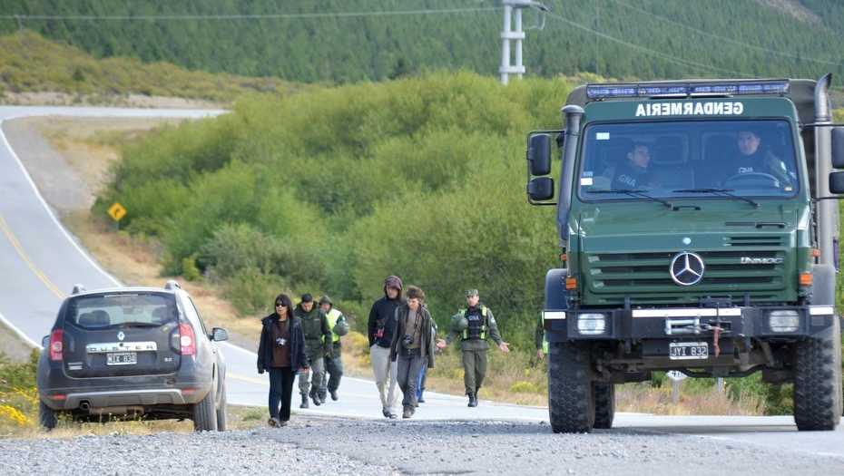 Heridos y detenidos por el desalojo de activistas mapuches