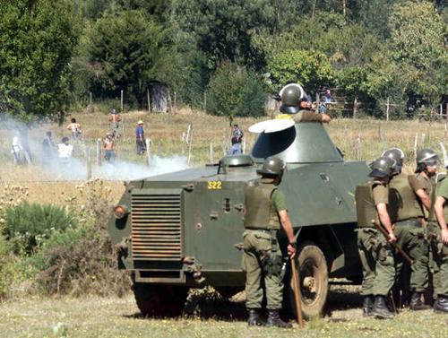 Menú bicentenario: nuevas detenciones de mapuche