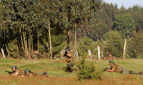 Dos heridos tras allanamientos de Carabineros a comunidad mapuche en Ercilla