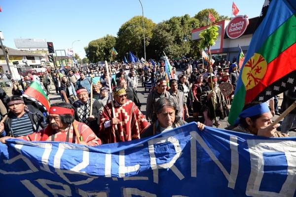 Dos mujeres extranjeras serán expulsadas del país tras participar en marcha mapuche