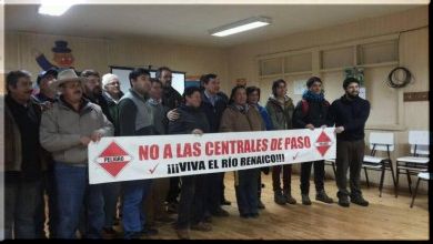 Dirigentes sociales reafirman rechazo a proyecto hidroeléctrico Agua Viva