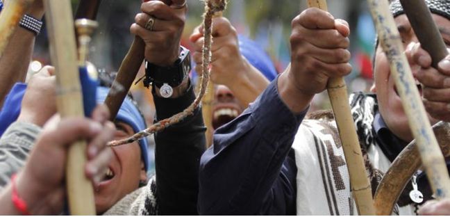 Comuneros mapuche realizan ocupación de predio en Lebu
