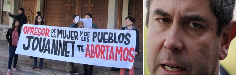 El intendente Jouannet sacó su verdadero rostro colonialista